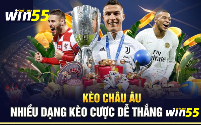 Kèo châu Âu với đa dang kiểu cược để thắng